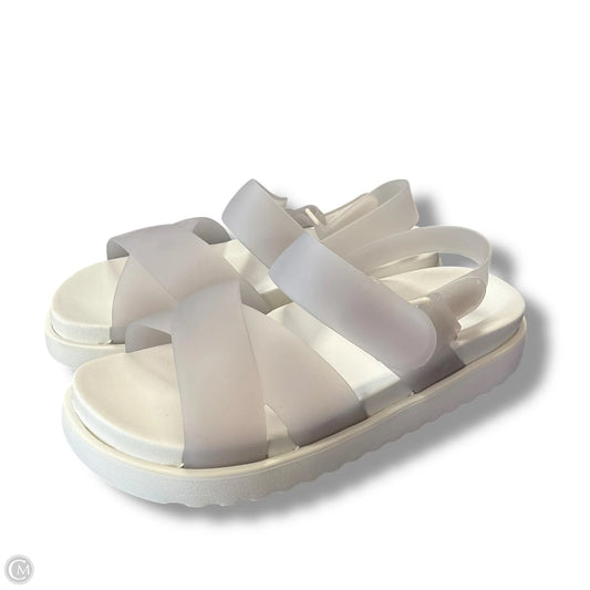 Sandals Flats By Melissa In White, Size: 10