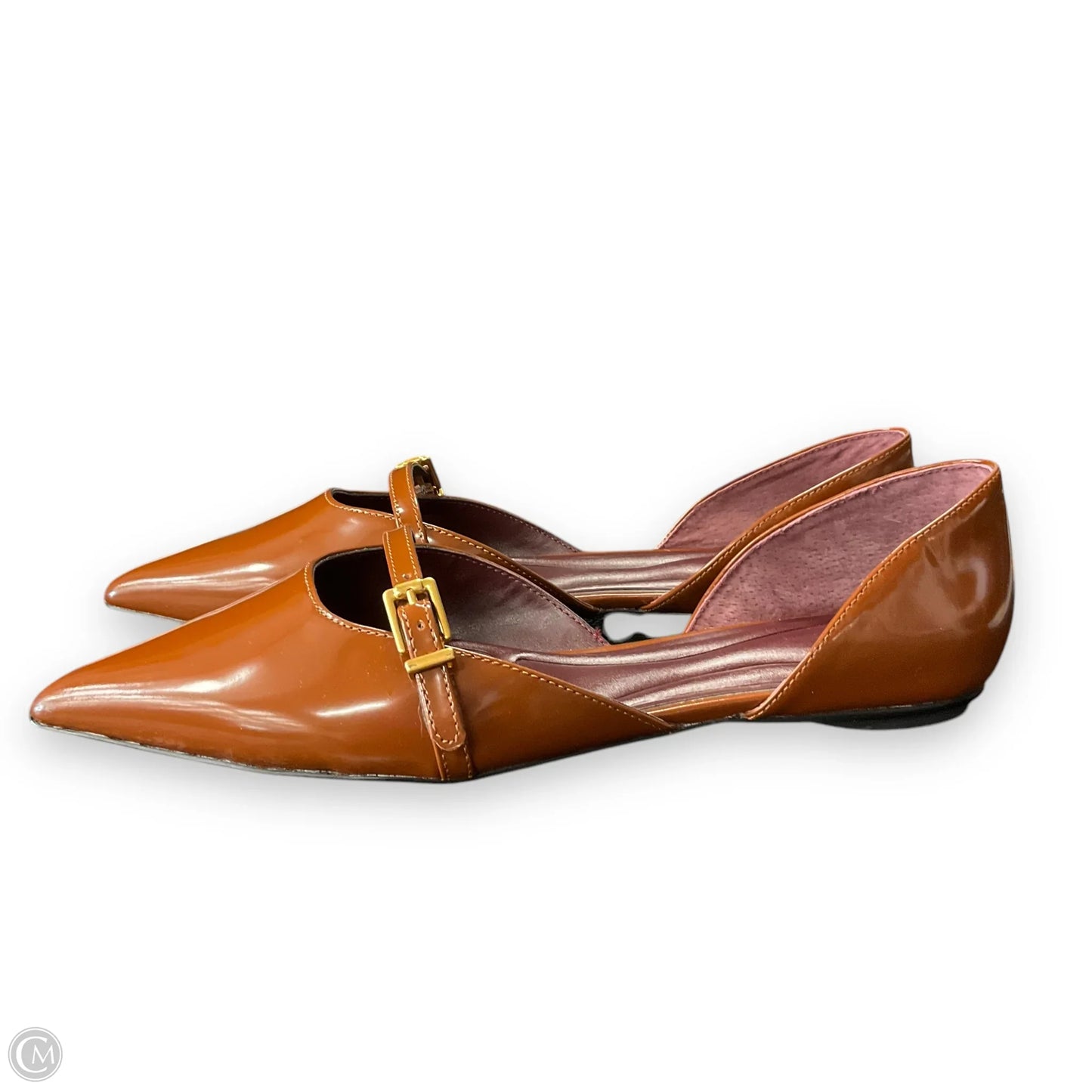 Shoes Flats By Franco Sarto In Brown, Size: 8