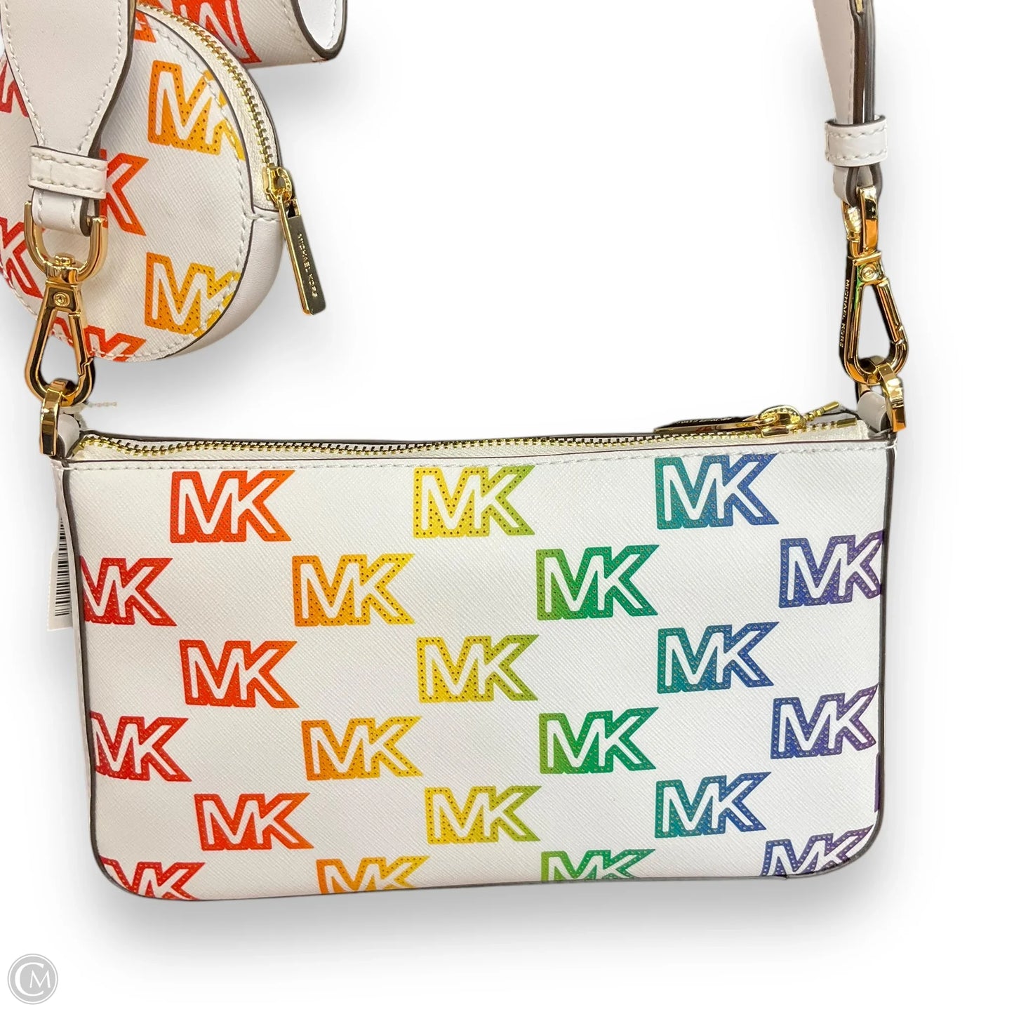 Crossbody Designer By Michael Kors, Size: Medium