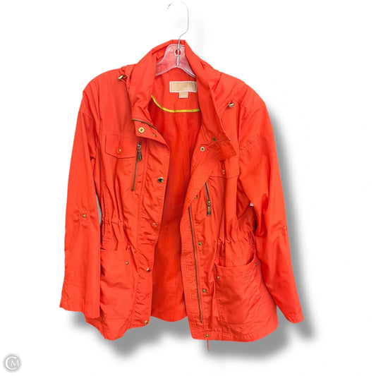 Jacket Other By Michael By Michael Kors In Orange, Size: Lp