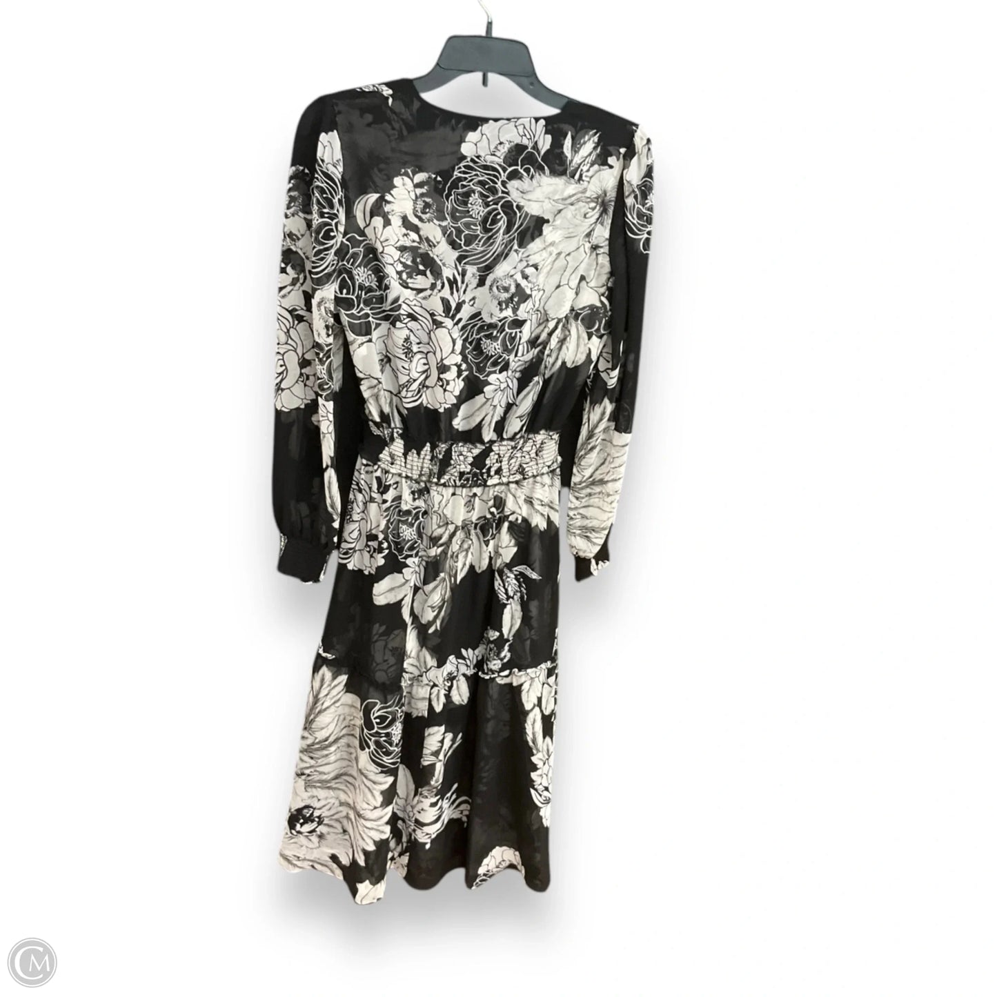 Dress Work By White House Black Market In Black & White, Size: Xs