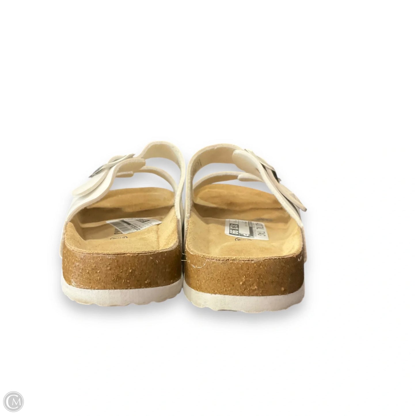 Sandals Flats By Cushionaire In White, Size: 8.5