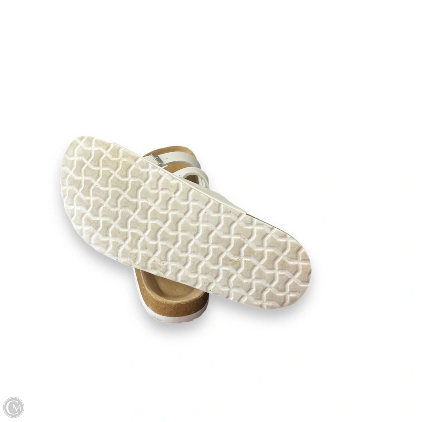 Sandals Flats By Cushionaire In White, Size: 8.5