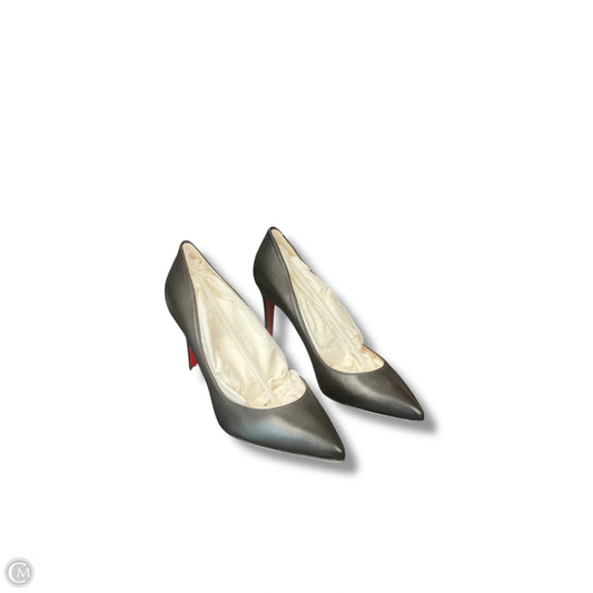 Shoes Luxury Designer By Christian Louboutin In Black, Size: 8
