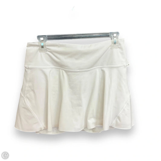 Athletic Skort By Athleta In White, Size: M