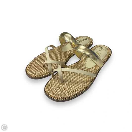 Sandals Flats By Sam Edelman In Gold, Size: 11