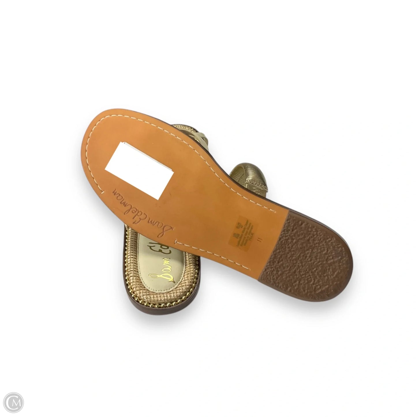 Sandals Flats By Sam Edelman In Gold, Size: 11