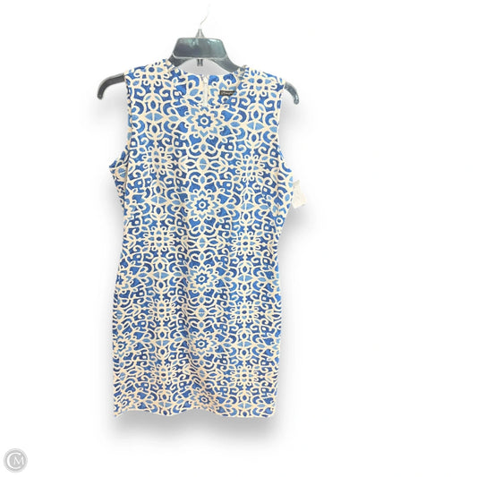 Dress Work By J Mclaughlin In Blue & White, Size: S