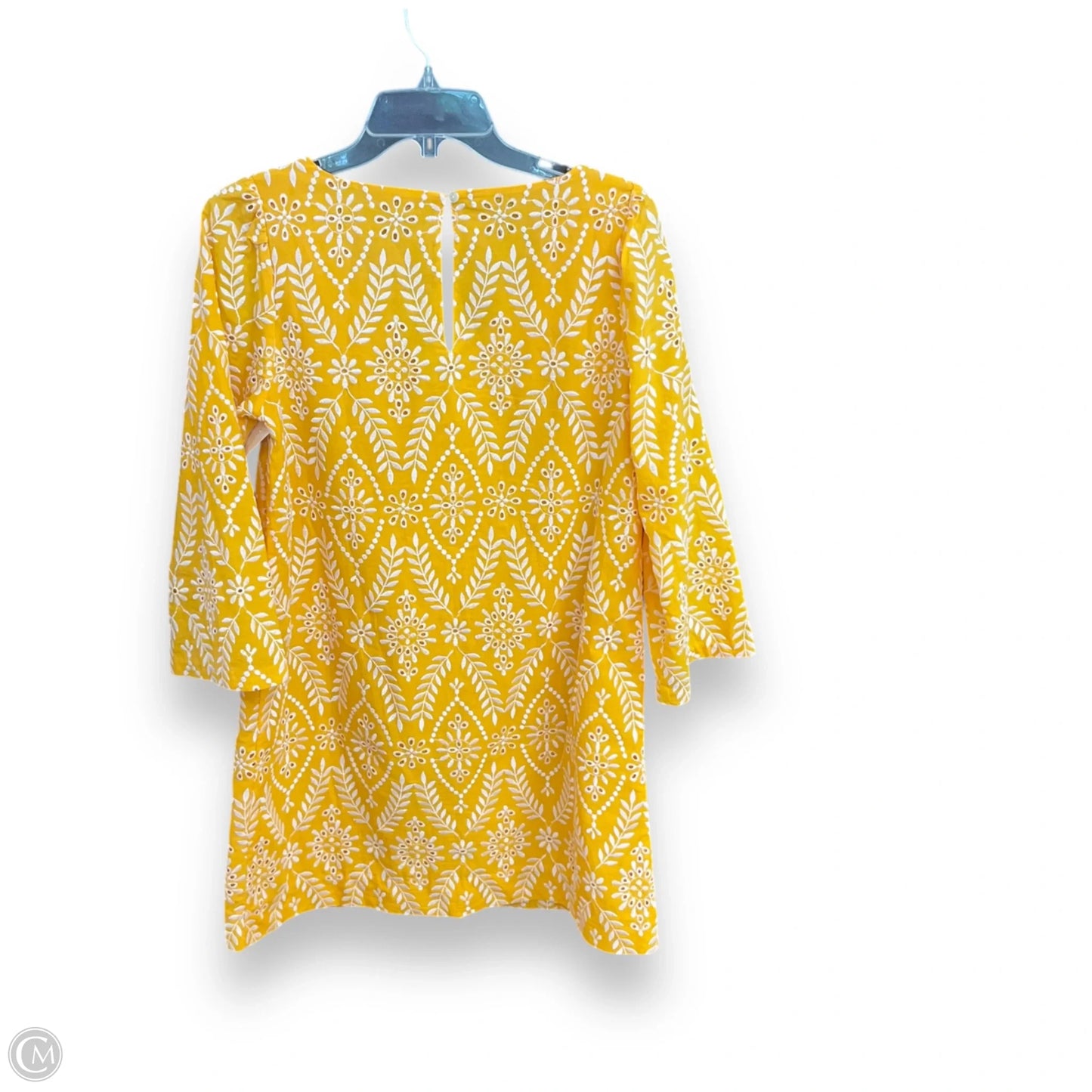 Dress Casual Short By Ann Taylor In Yellow, Size: S
