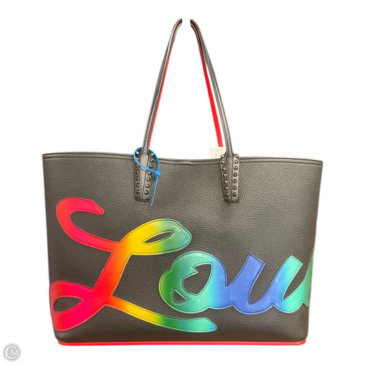 Tote Luxury Designer By Christian Louboutin, Size: Large