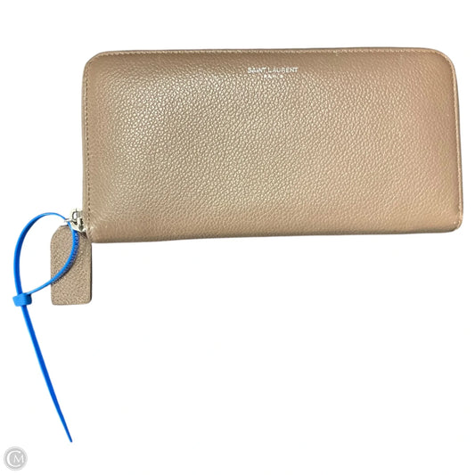 Wallet Luxury Designer By Yves Saint Laurent, Size: Large