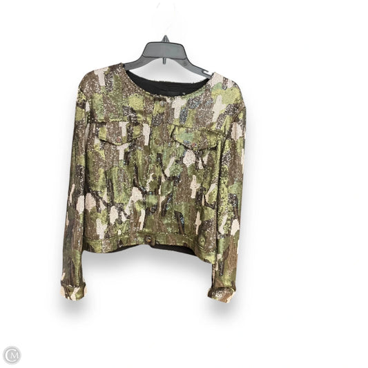 Jacket Other By Dolce Cabo In Camouflage Print, Size: M