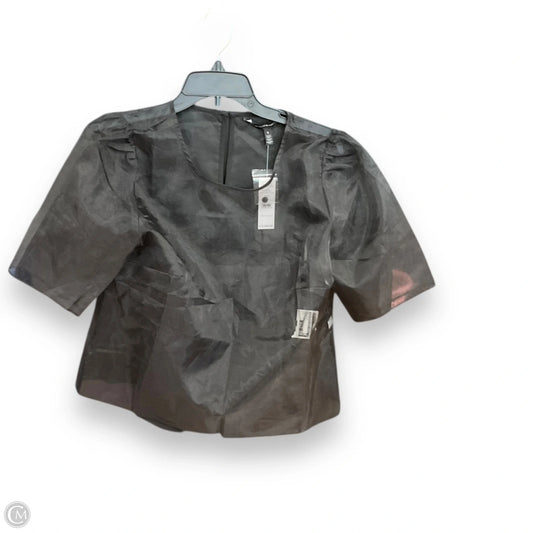 Top 2pc Short Sleeve By White House Black Market In Black, Size: S
