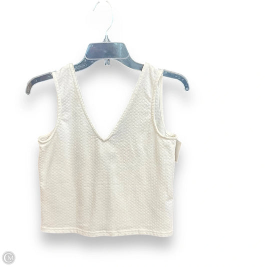 Top Sleeveless By Madewell In White, Size: Xxs