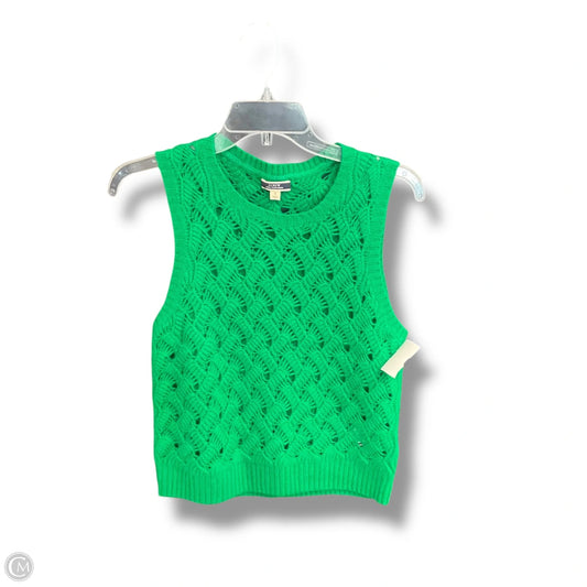 Vest Sweater By J. Crew In Green, Size: S