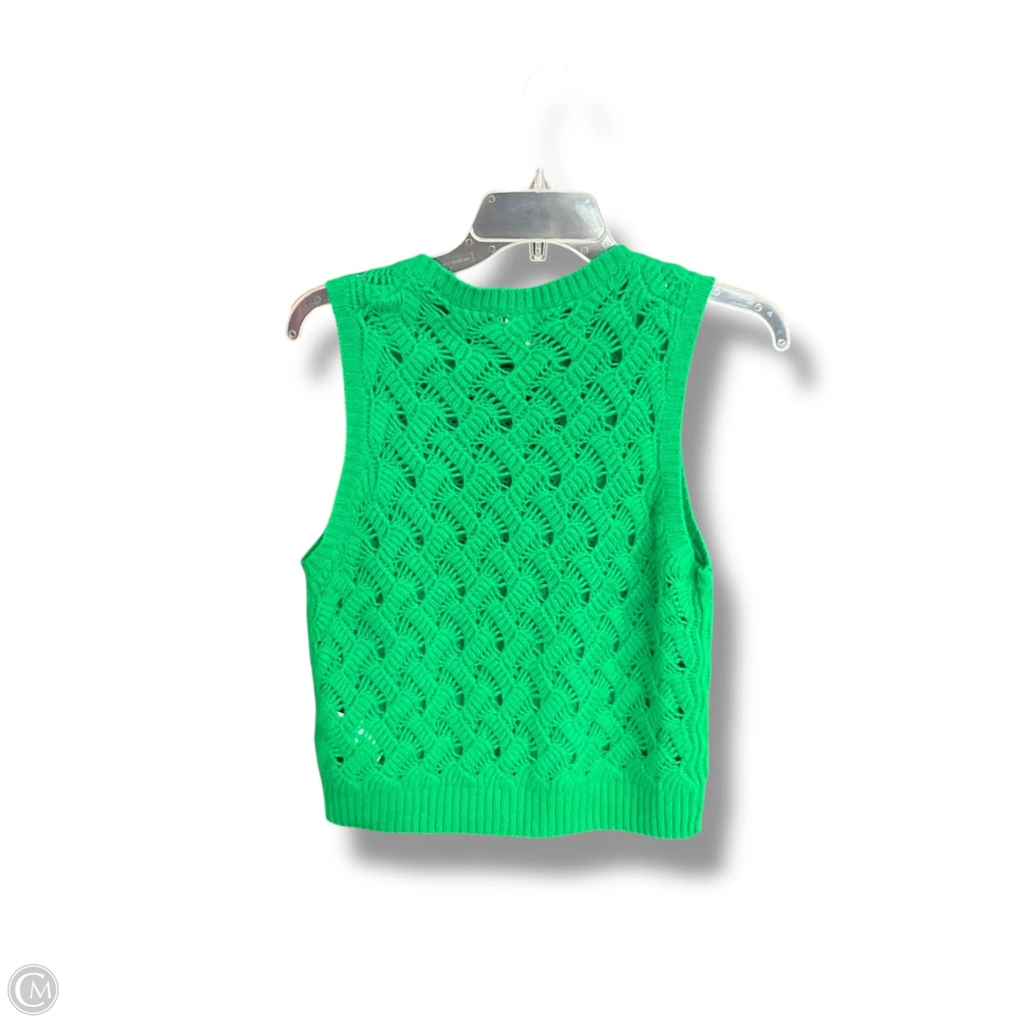 Vest Sweater By J. Crew In Green, Size: S