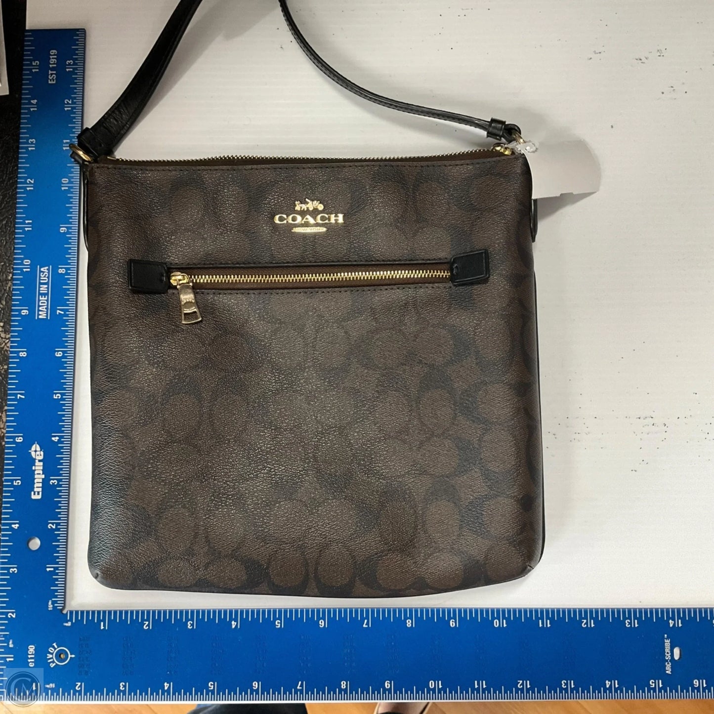 Crossbody Designer By Coach, Size: Medium