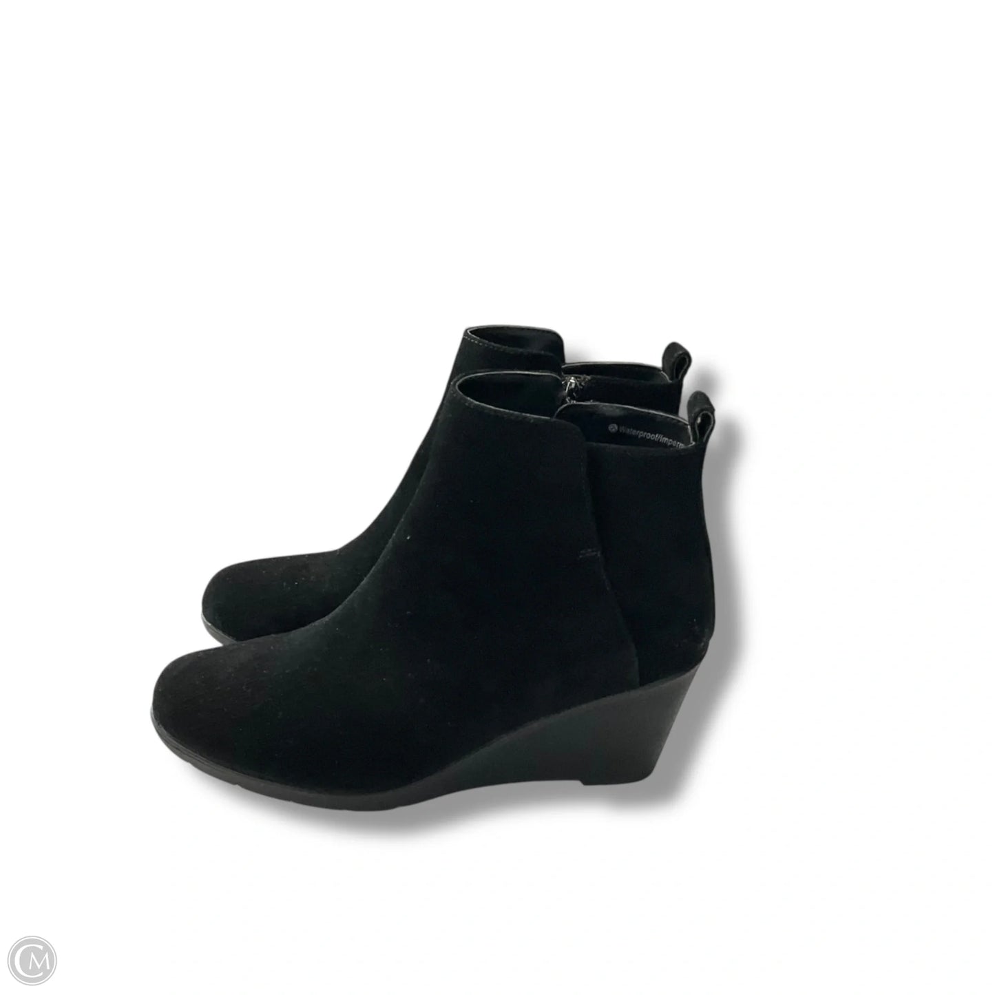 Boots Ankle Heels By Blondo In Black, Size: 8.5