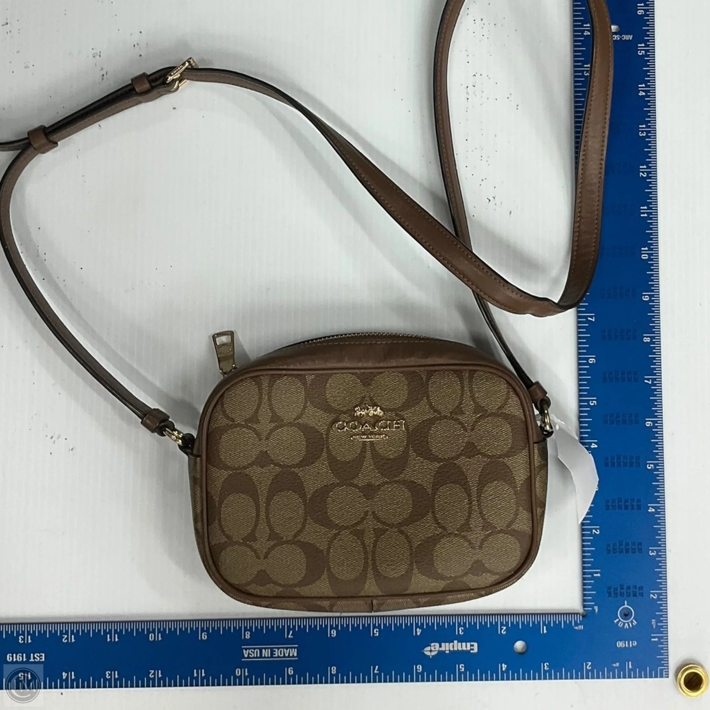 Crossbody Designer By Coach, Size: Small