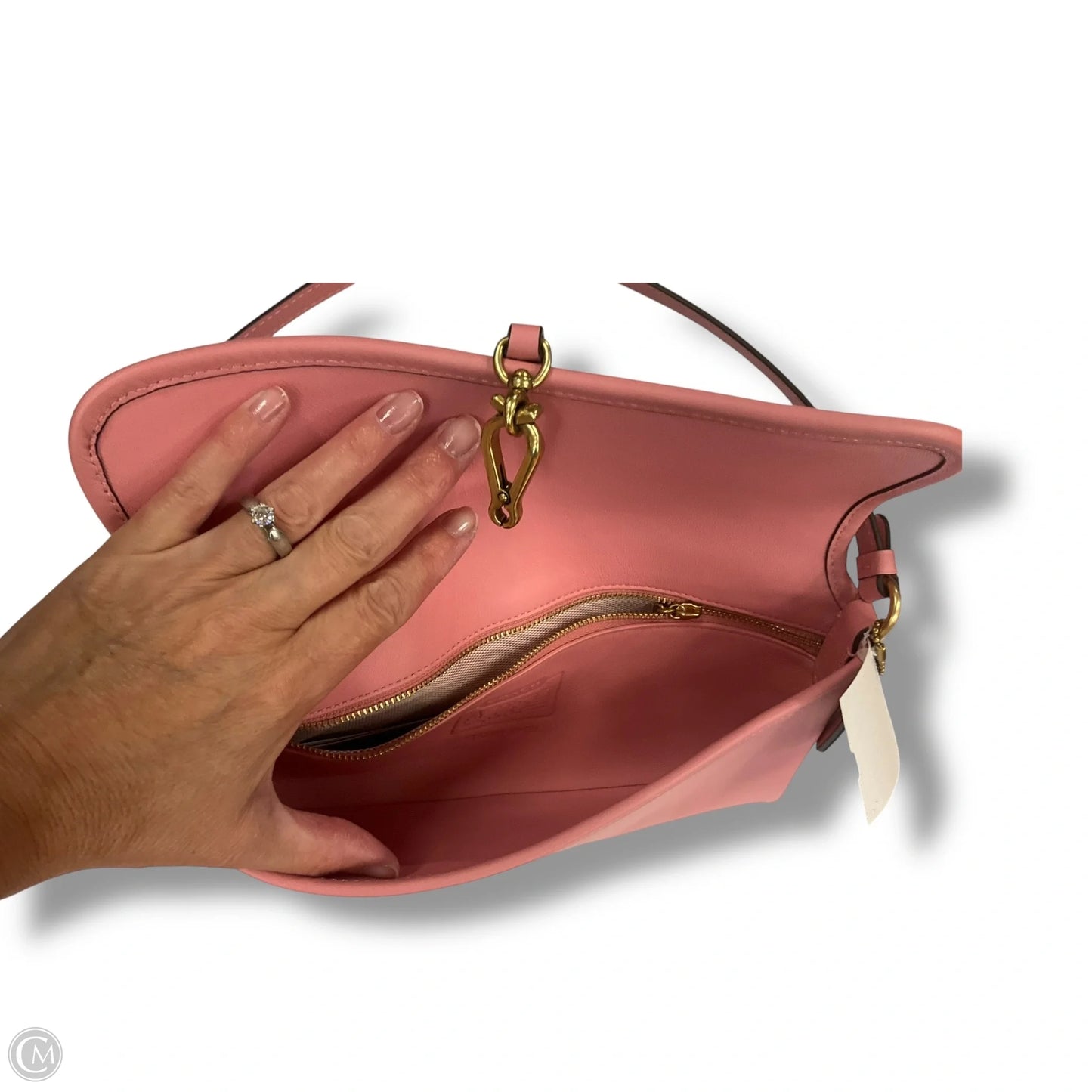 Handbag Designer By Coach, Size: Small