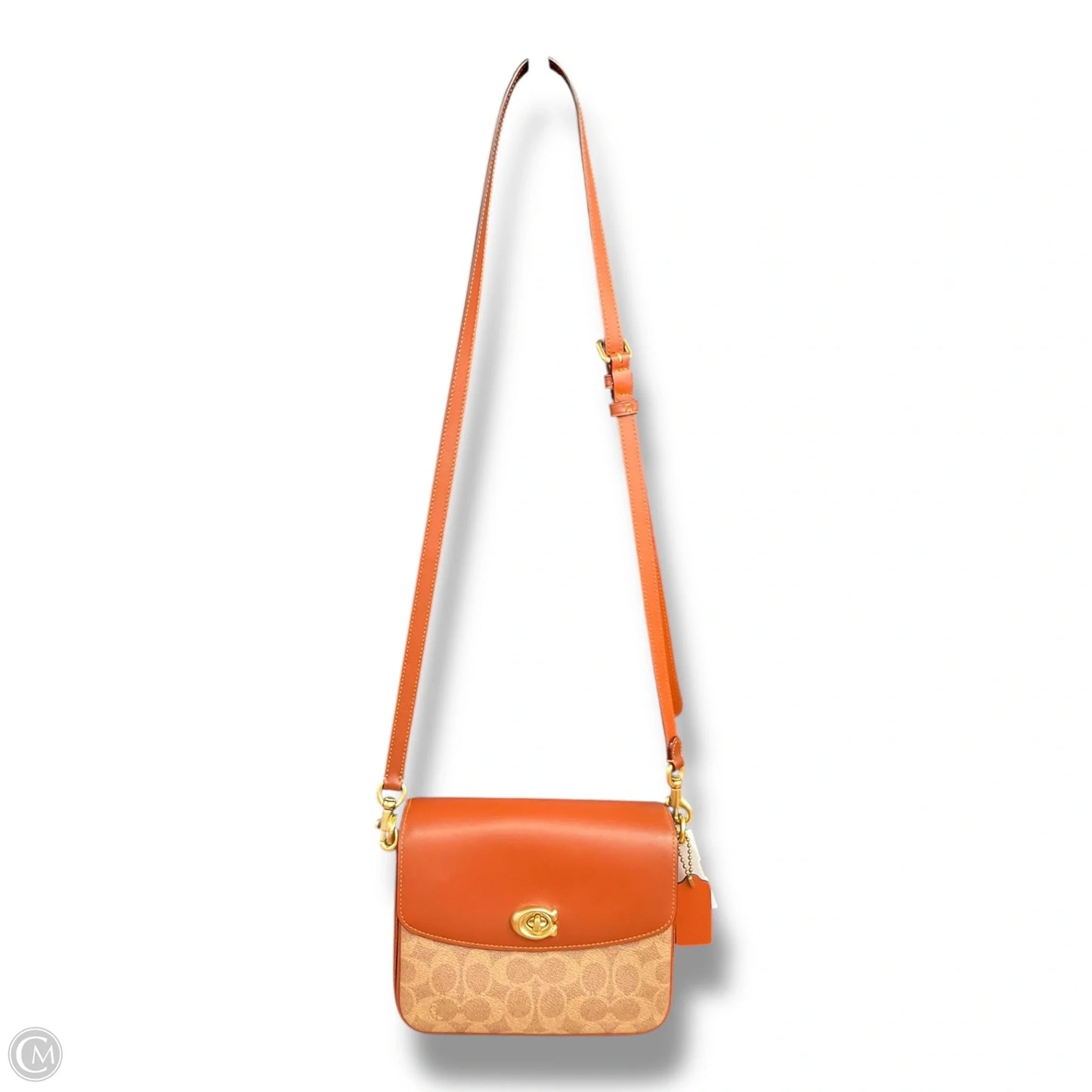 Crossbody Designer By Coach, Size: Medium