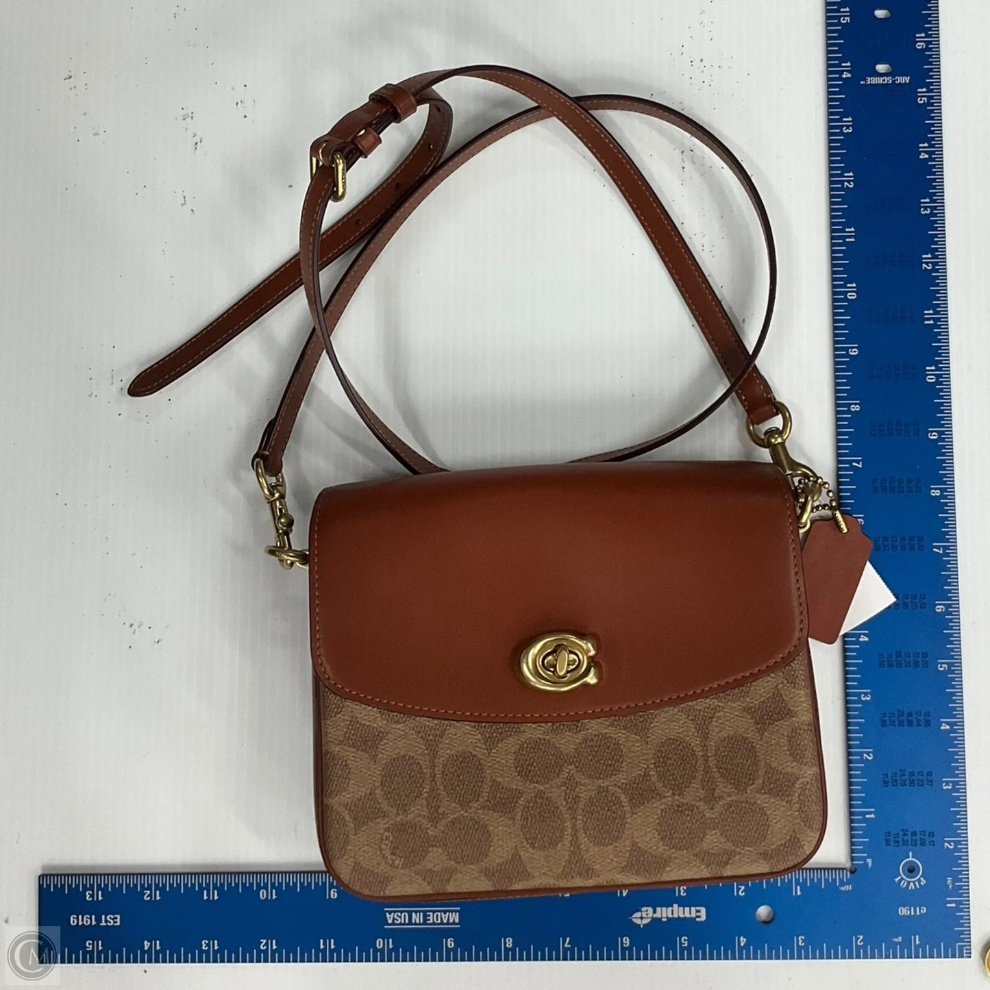 Crossbody Designer By Coach, Size: Medium