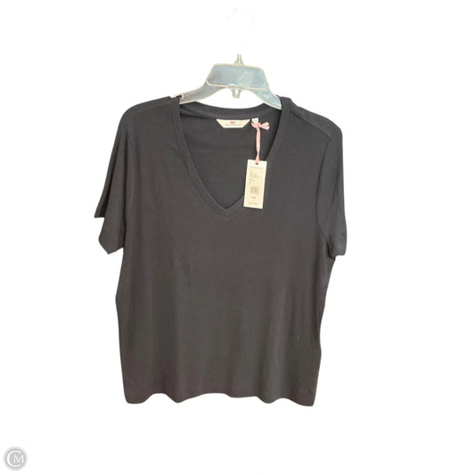 Top Short Sleeve Basic By Vineyard Vines In Black, Size: Xxl