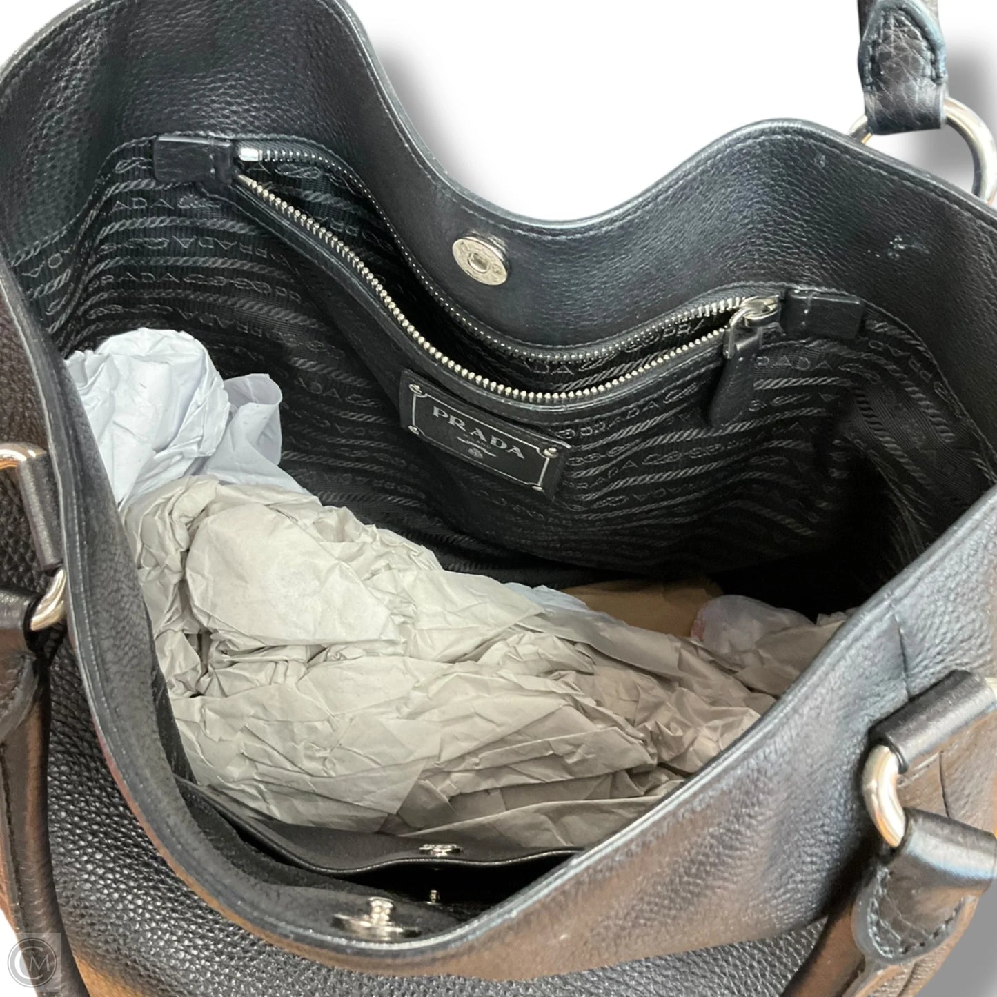Handbag Luxury Designer By Prada, Size: Large