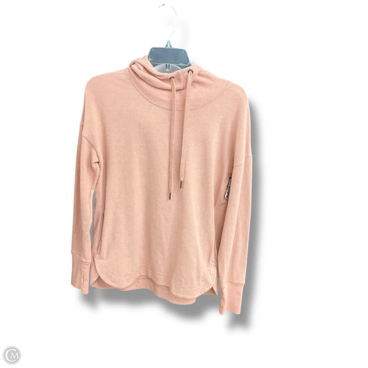 Athletic Top Long Sleeve Hoodie By Sweaty Betty In Coral, Size: S