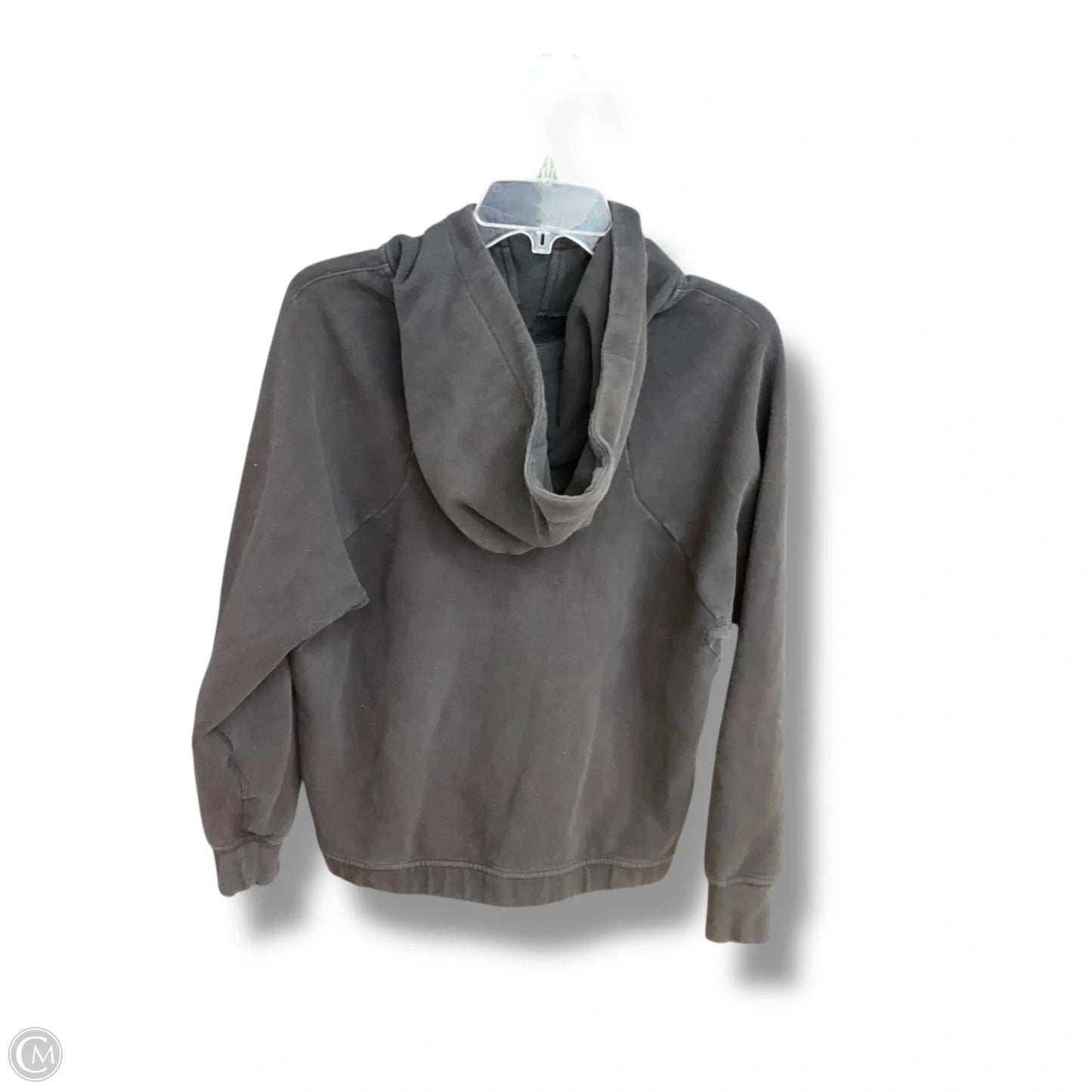 Athletic Sweatshirt Hoodie By Lululemon In Black, Size: M