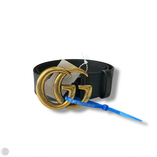 Belt Luxury Designer By Gucci, Size: Small