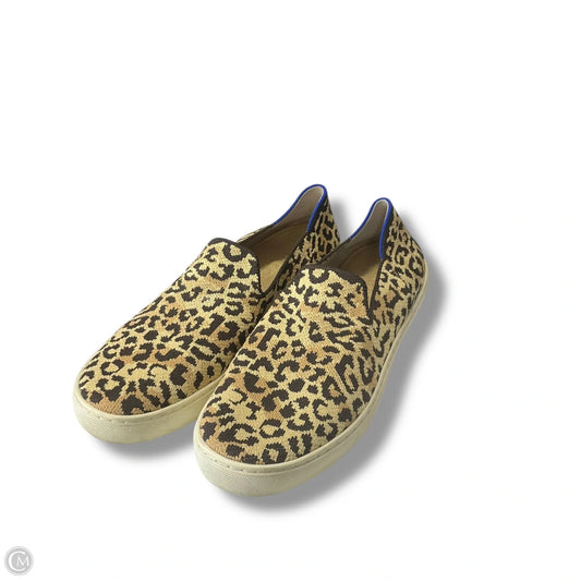 Shoes Flats By Rothys In Animal Print, Size: 9.5