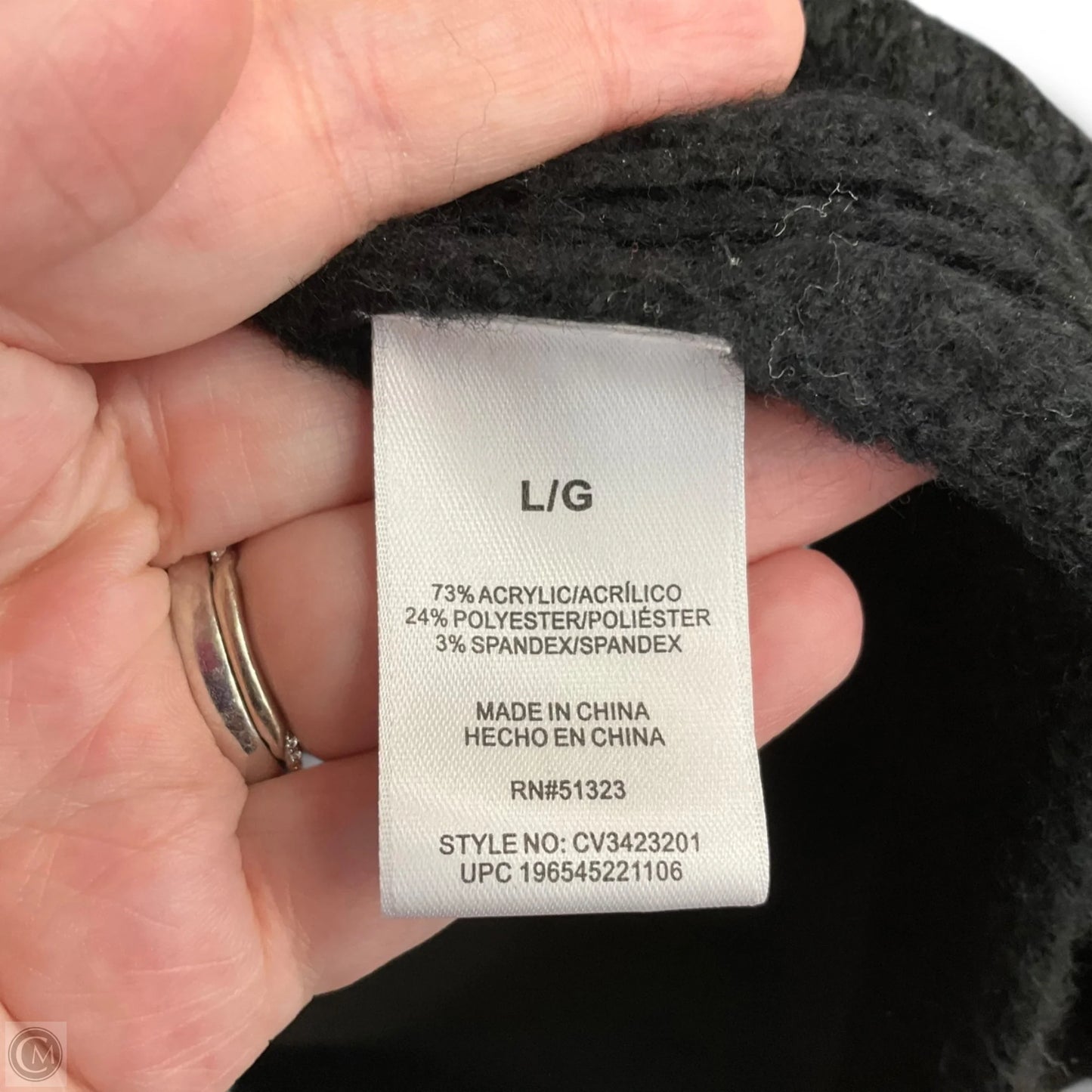 Vest Sweater By Vince Camuto In Black, Size: L