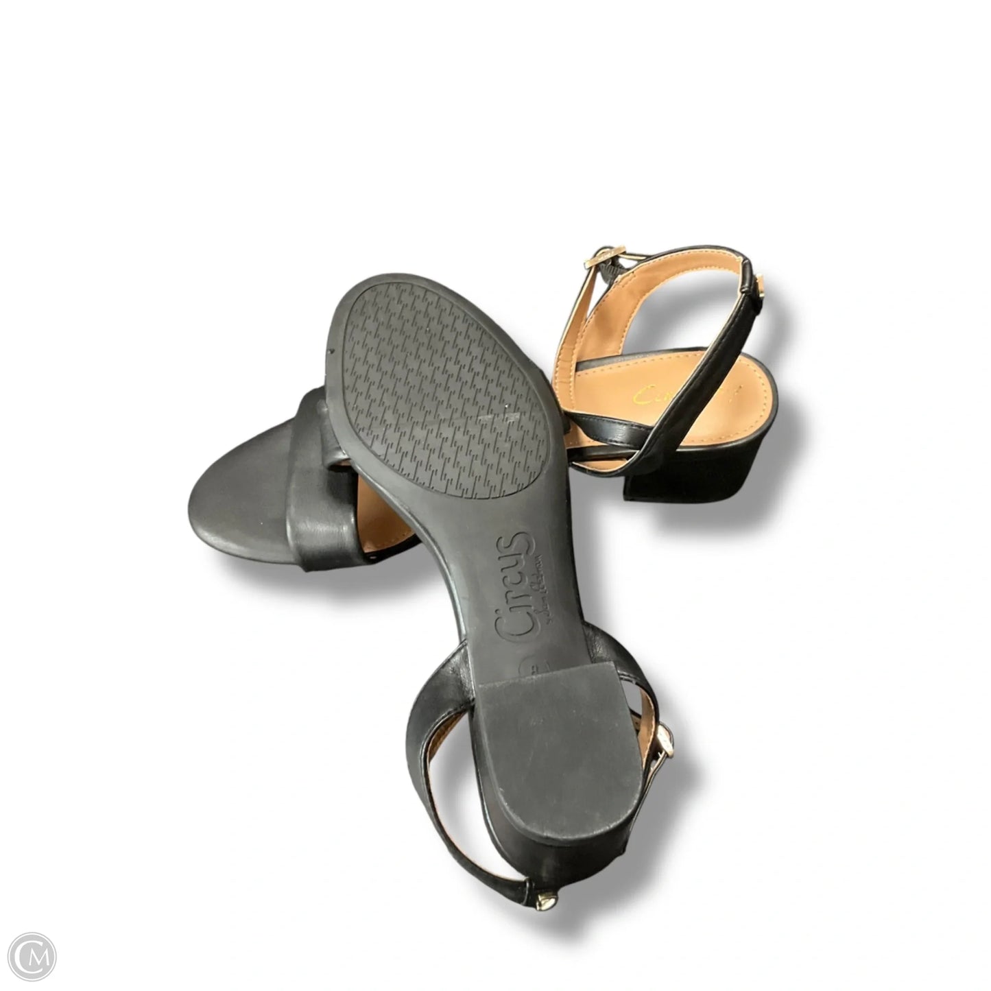 Sandals Heels Block By Circus By Sam Edelman In Black, Size: 8