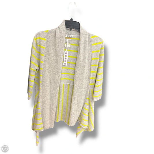Sweater Cardigan Cashmere By Kokun In Grey, Size: S