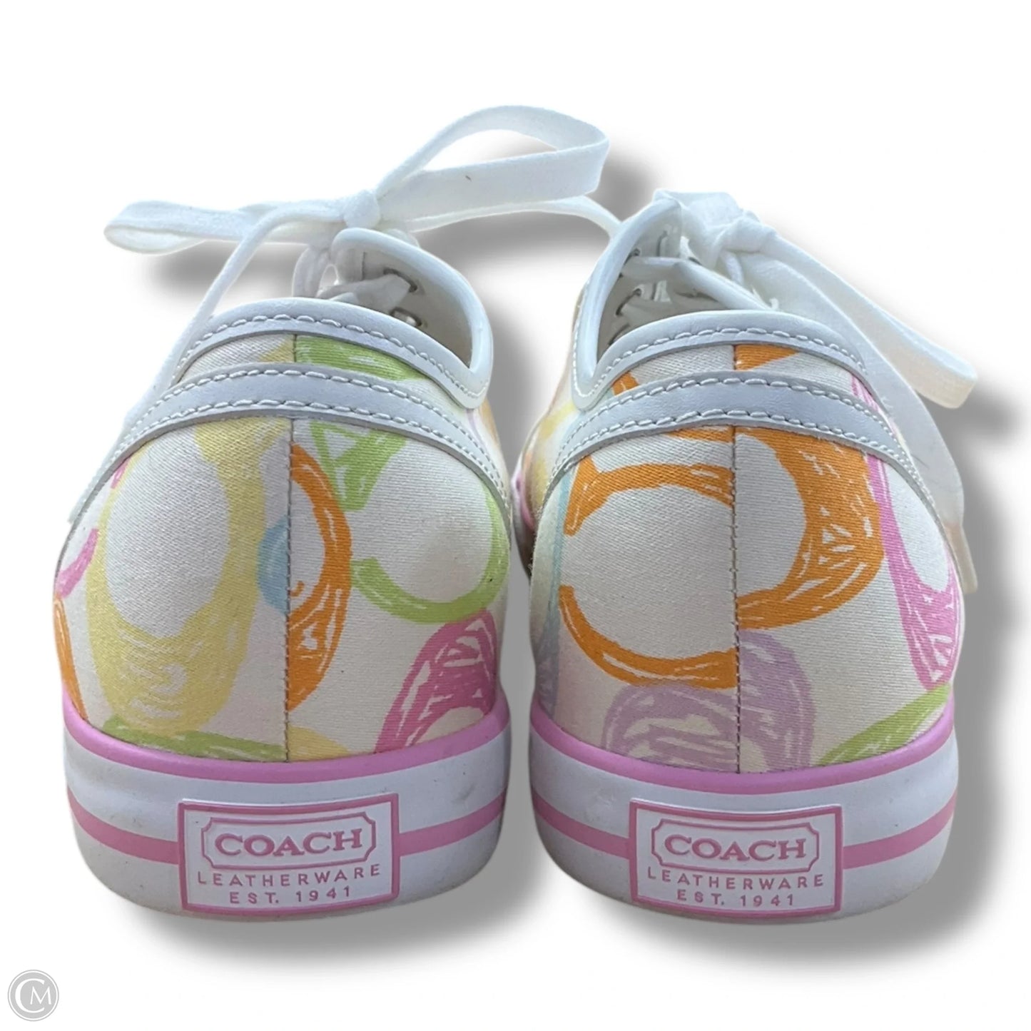 Shoes Designer By Coach In Multi-colored, Size: 8.5