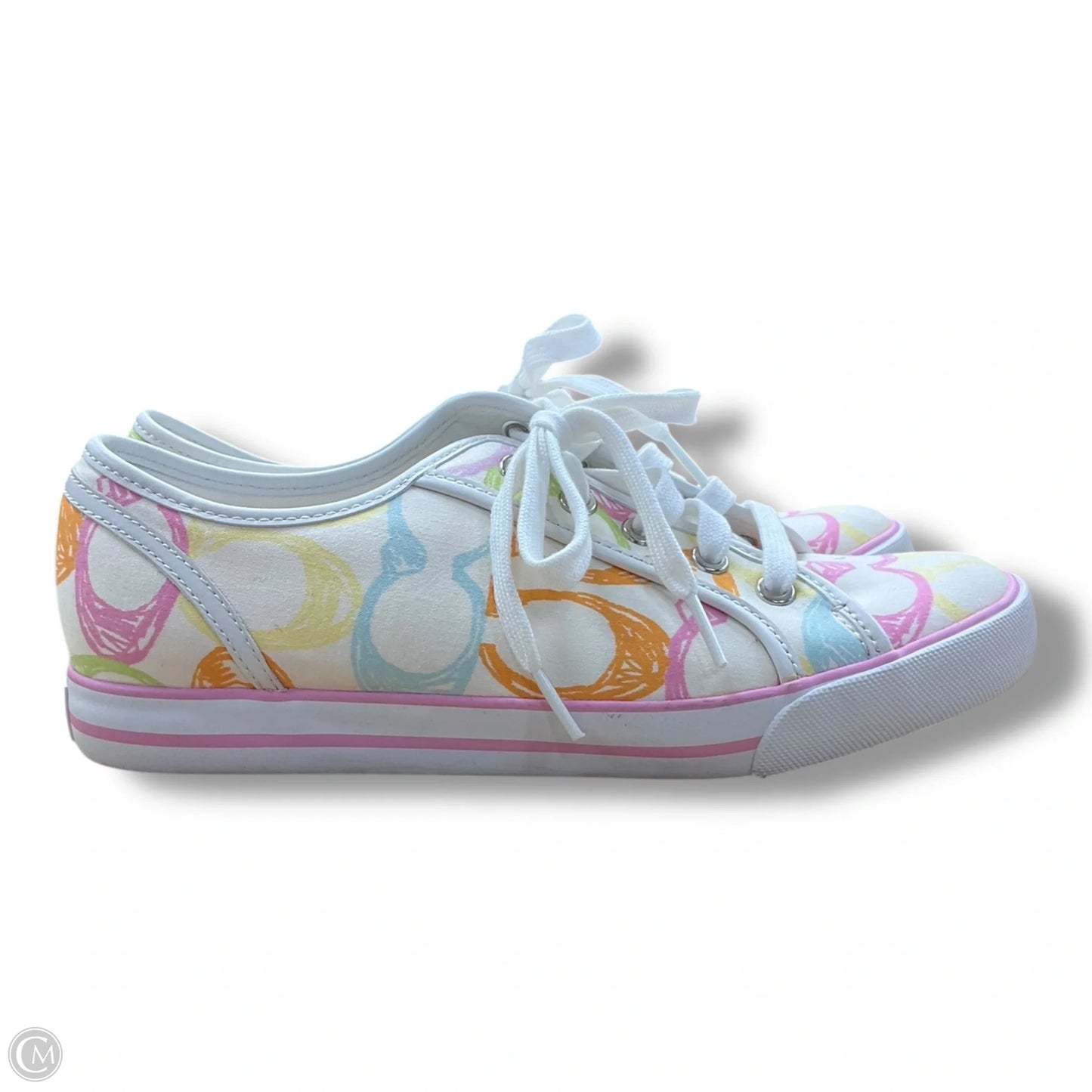 Shoes Designer By Coach In Multi-colored, Size: 8.5