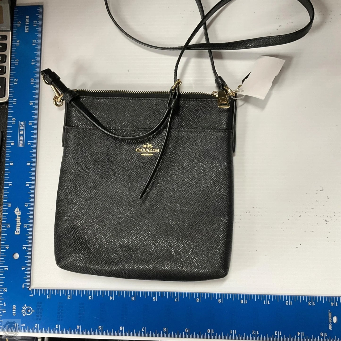 Crossbody Designer By Coach, Size: Medium