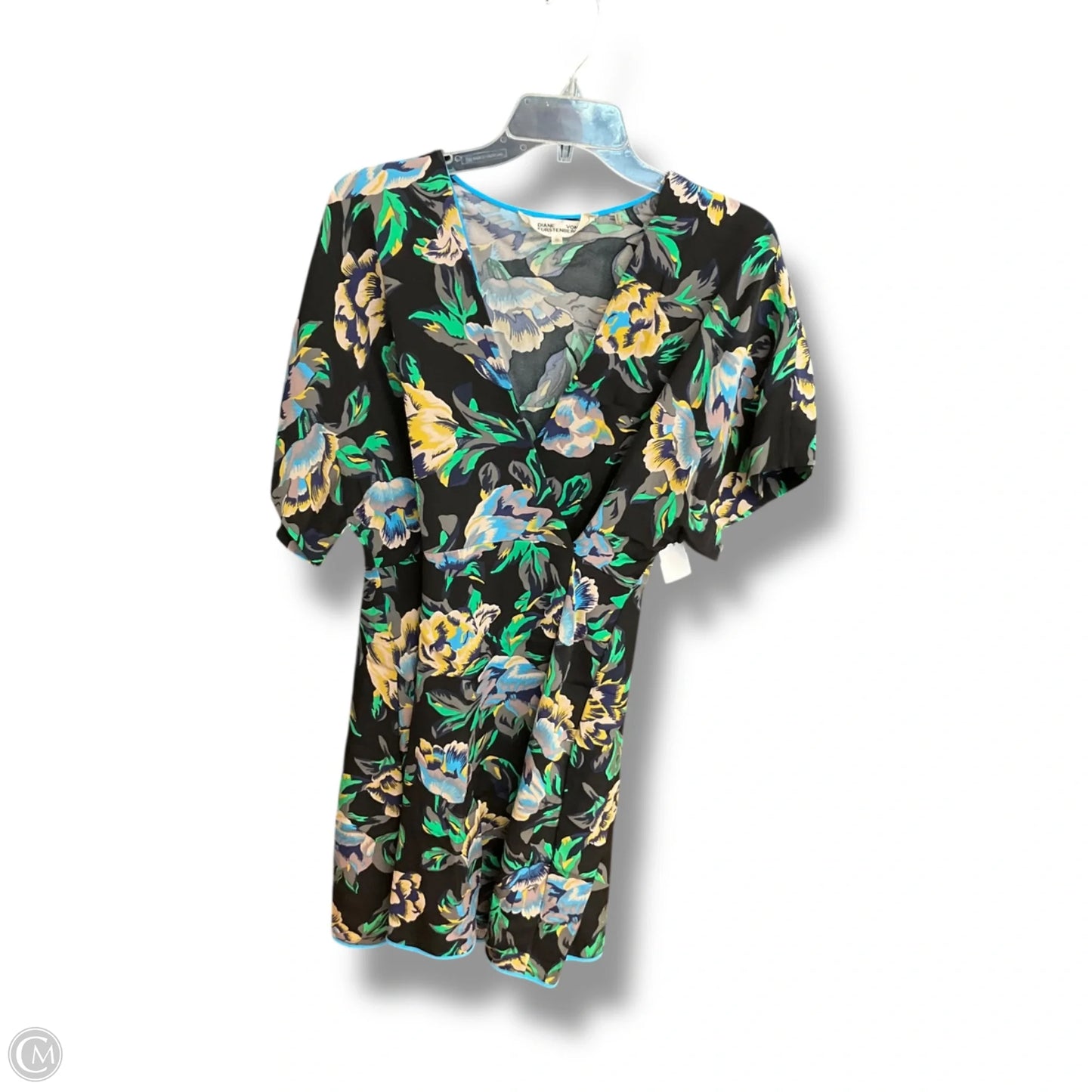 Dress Designer By Diane Von Furstenberg In Floral Print, Size: M