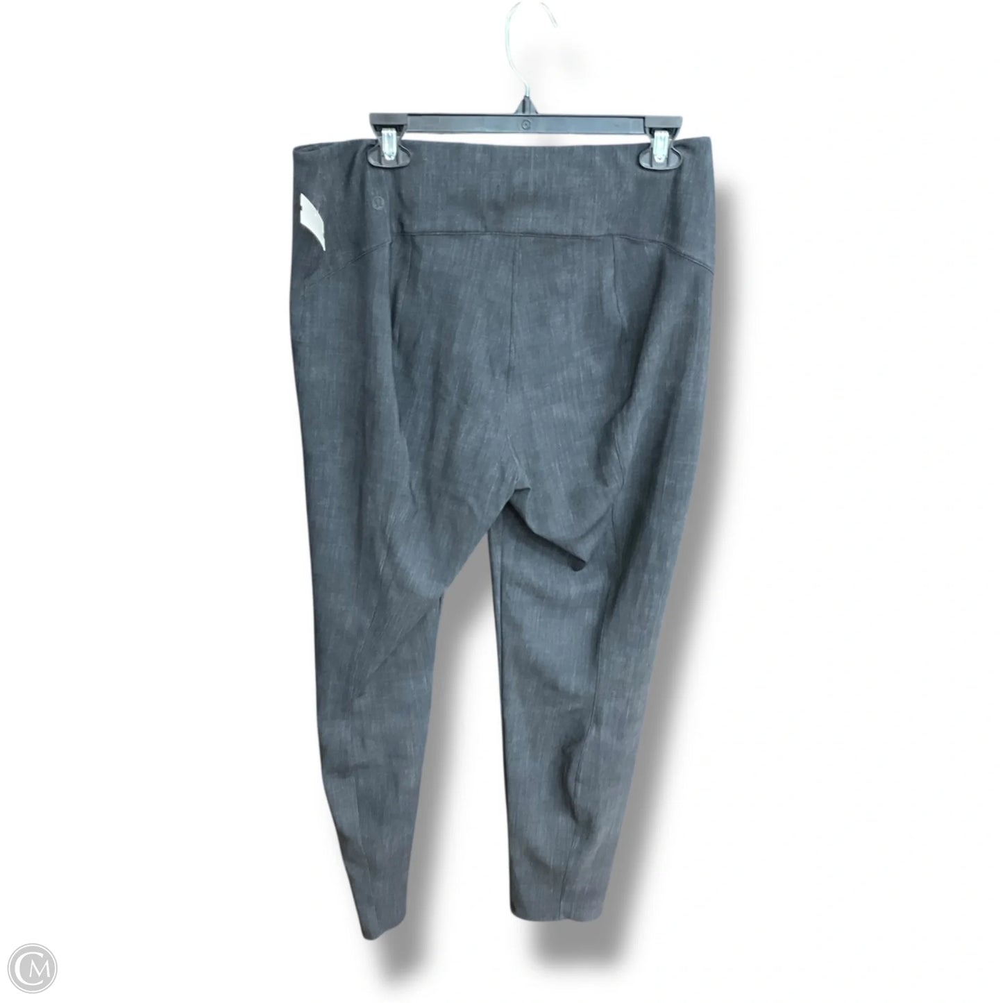 Athletic Pants By Lululemon In Grey, Size: 14