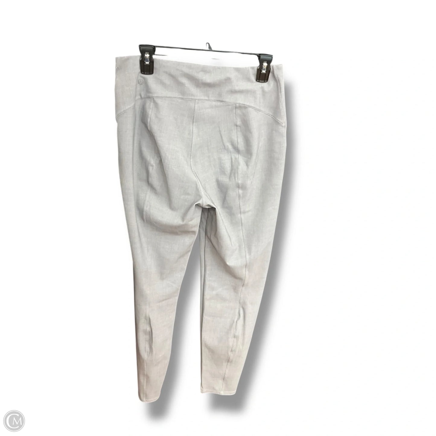 Athletic Pants By Lululemon In Grey, Size: 12