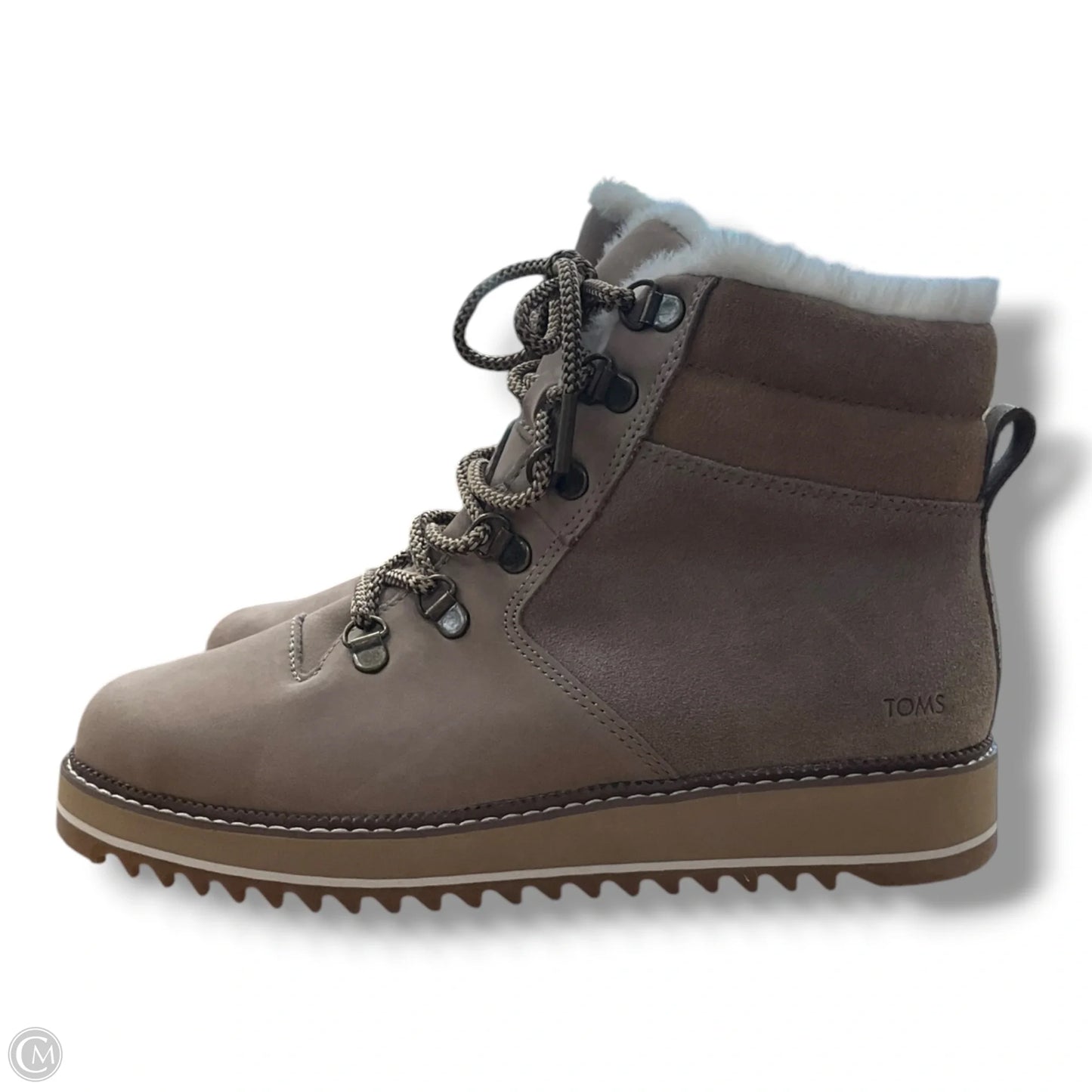 Boots Hiking By Toms In Taupe, Size: 8