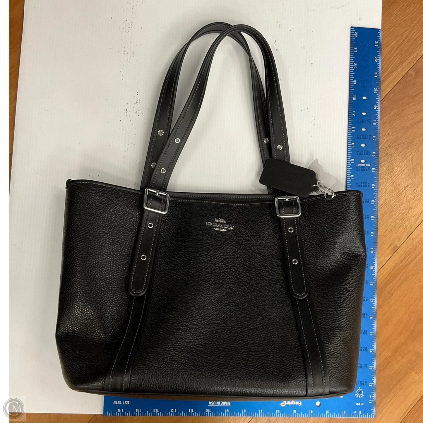 Tote Designer By Coach, Size: Large