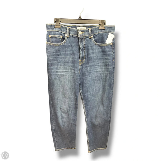 Jeans Straight By Spanx In Blue, Size: 14
