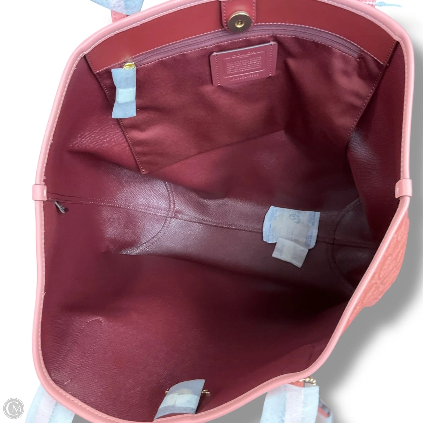 Tote Designer By Coach, Size: Large