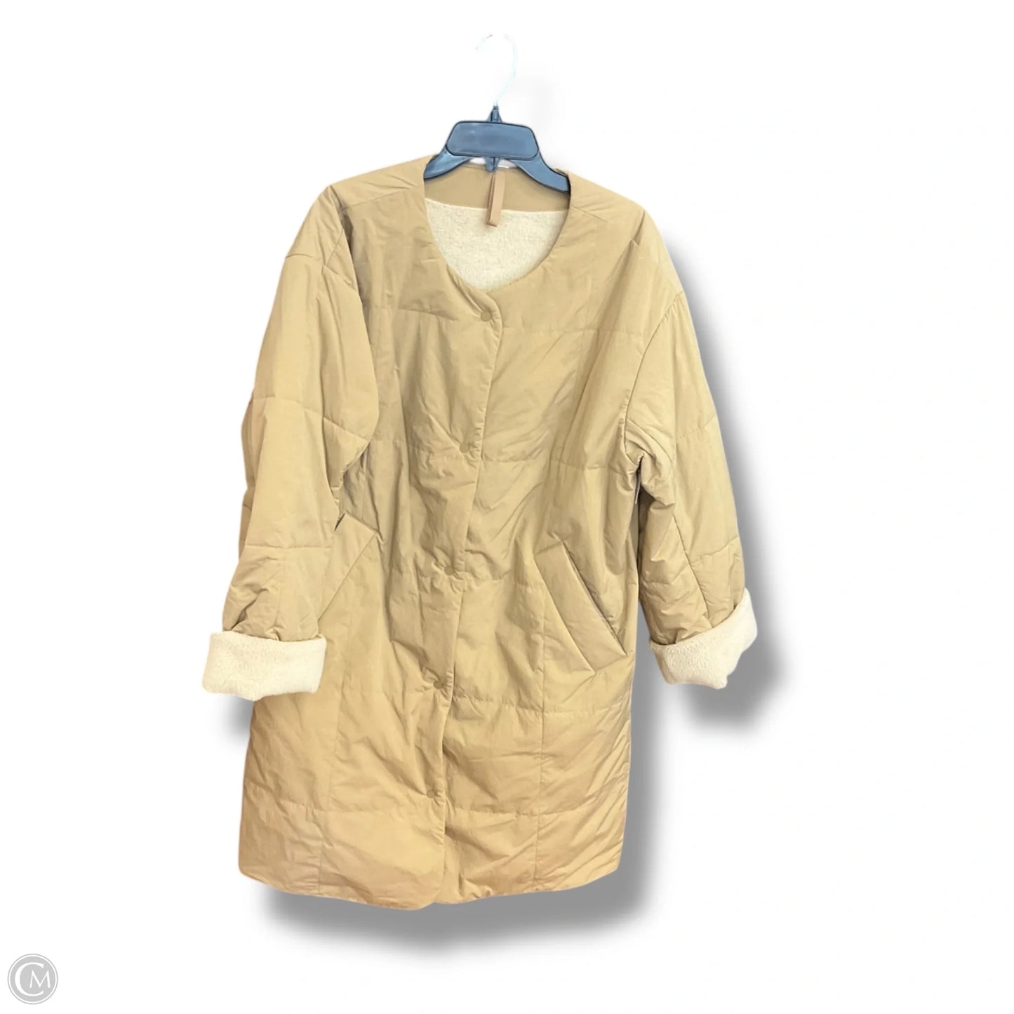 Coat Puffer & Quilted By Lululemon In Gold, Size: M