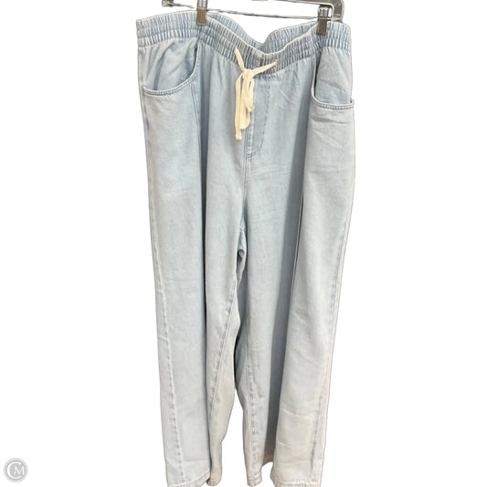 Jeans Wide Leg By Universal Thread In Blue, Size: 22