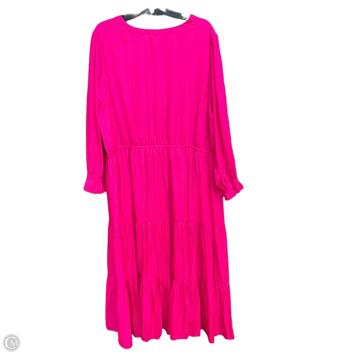 Dress Casual Maxi By Skies Are Blue In Pink, Size: 3x