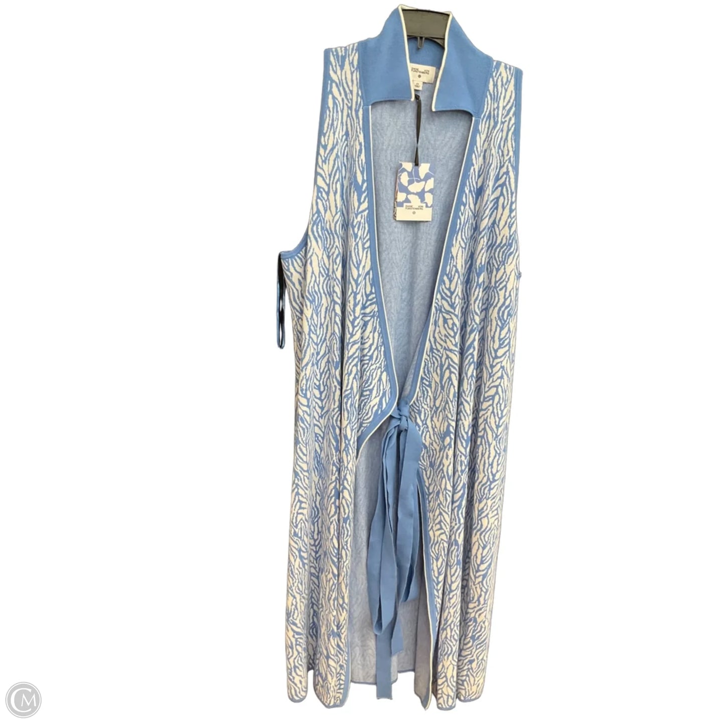 Dress Casual Maxi By Target-designer In Blue & White, Size: 2x