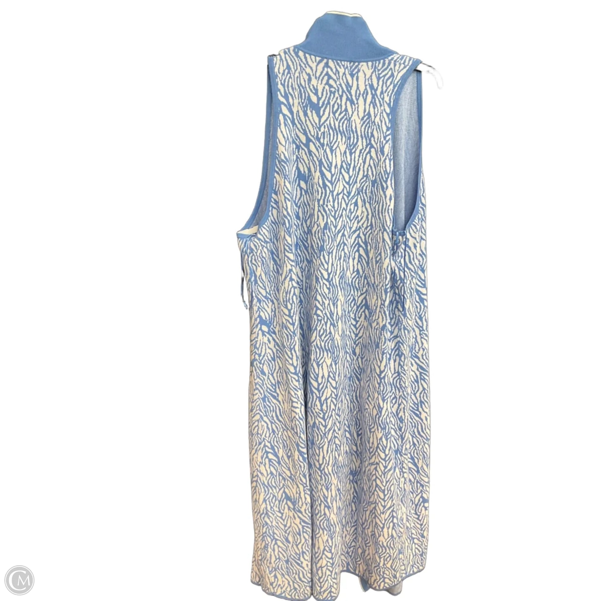 Dress Casual Maxi By Target-designer In Blue & White, Size: 2x – Clothes Mentor Upper Arlington OH #105 Dress Casual Maxi By Target-designer In Blue & White, Size: 2x – Clothes Mentor Upper Arlington OH #105